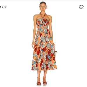 Nicholas Tarama deco floral. Tina dress. Size 4